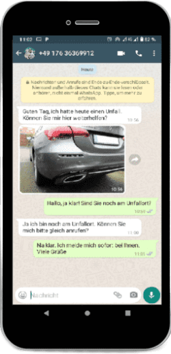 Kfz Gutachter WhatsApp